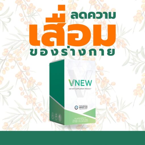 VNEW ปวดข้อ ปวดเข่า ลดอักเสบ VONCE วีนิว ชะลอวัย ฟื้นฟูร่างกาย (39)